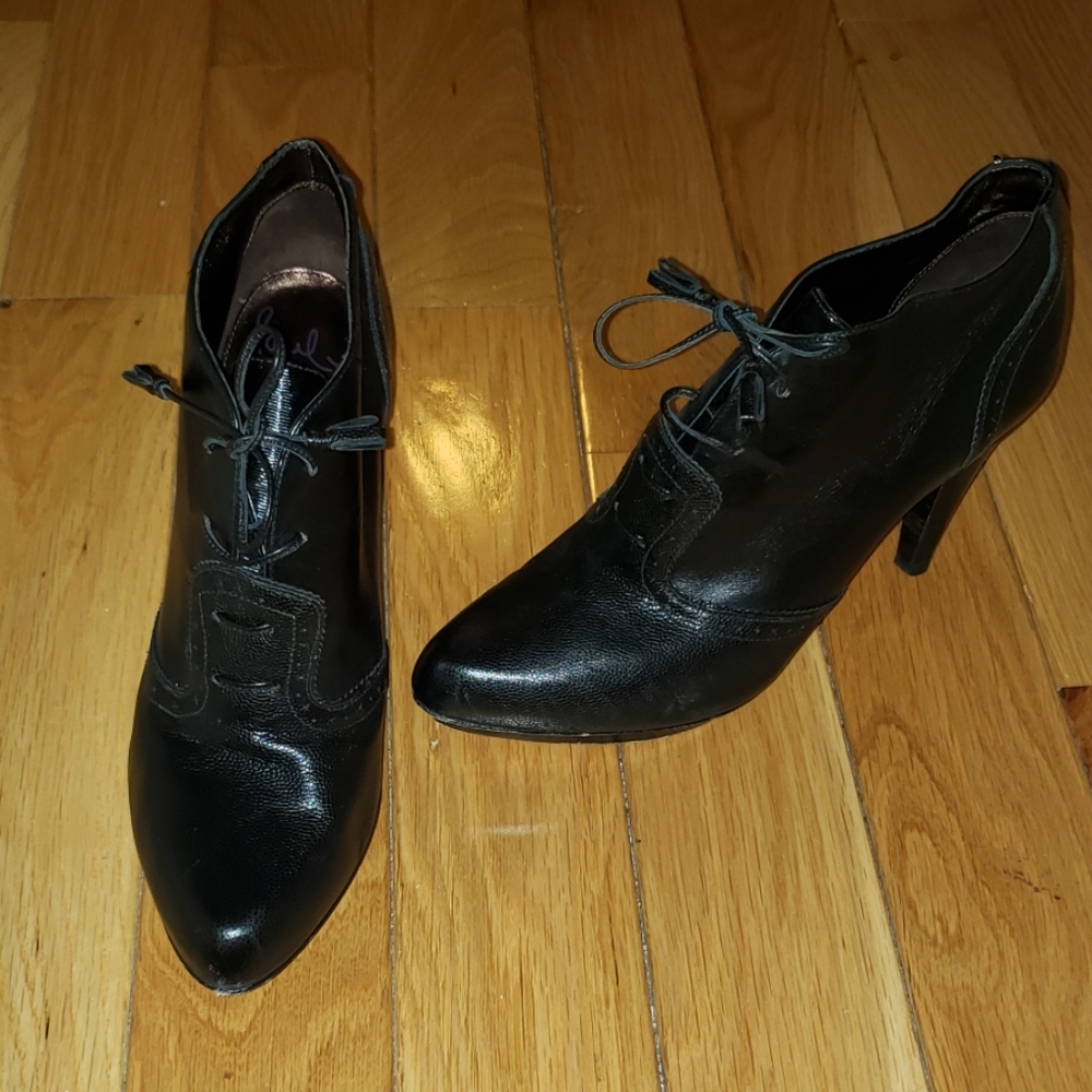 Paul Smith Lace-Up Platform Shoe Boots
